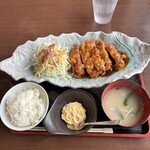 黒酢チキン南蛮定食 たかもとや - 料理写真: