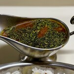 かれーの店 うどん  - スパイシー豆スープカレー・チーズ・スパイシーひき肉