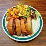 BRISKSTAND - 切ったやつシングルパティ