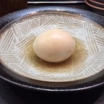 元祖 名島亭 - 博多屋台とんこつおでん小盛り、今日は玉子を選択。