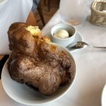 トラットリア グランボッカ - 大好きなポップオーバー！ここが1番美味しいです