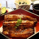 日本料理 対い鶴 - 対い鶴特製　国産うなぎ蒲焼定食