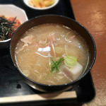 銀座 岩戸 - 【ランチ】豚汁定食（税込870円）
      豚汁