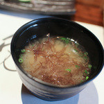 月のうさぎ - 御味噌汁 2杯目 布海苔☆