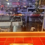 ロクシタンカフェ SHIBUYA TOKYO - 外は人がたくさんだけど、ここは少ないので特別感あるなぁ