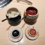 中華＆モンゴル料理 郷 - にんにくと辛みそ