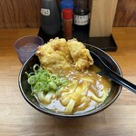がいな製麺所 - とり天付きカレーうどん（金曜日限定）