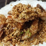 中華大千居 - エビの塩こしょう椒炒め