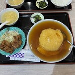四季紅 - 天津飯セット