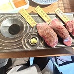 焼肉すだく - 日本三大和牛(神戸牛・近江牛・松阪牛)食べ比べ