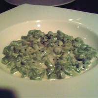 Ristorante 美郷 - ほうれん草のスパッツレ　ゴルゴンゾラソース