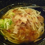 今庄そば - ☆かけそばですが…なかなか美味しいですね◎☆