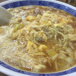 橋本屋食堂 - あんかけラーメン 600円