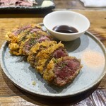 鮮屋 - 特選マトンのレアカツ¥1,480