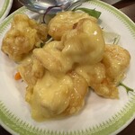 重慶茶樓 - エビのマヨネーズ和え
