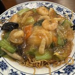重慶茶樓 - 五目餡掛け焼きそば
