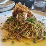 eredge★Cafe - 料理写真:海老のペペロンチーノ