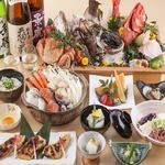 魚ダイニング おやじの目利き 西村 - 食べログやぐる○びに掲載のコース写真