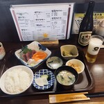 かあちゃん - お刺身定食、
