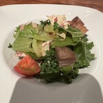 けやき坂 - 沖縄県産アグー豚のベーコン
グリーンサラダ