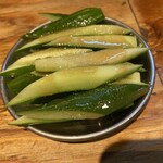 大衆イタリアン酒場 ばくりこ - アンチョビきゅうり（無料クーポン）