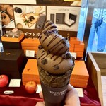 信州ショコラトリー GAKU - GAKUプレミアムチョコソフト
