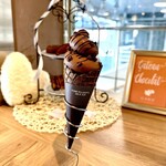 信州ショコラトリー GAKU - GAKUプレミアムチョコソフト