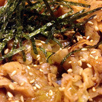 丼達 - 豚丼 醤油ピリ辛