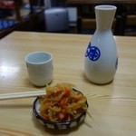 トミー - 日本酒（400円）お通しの切干大根は無料！