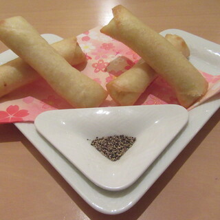 AprilSpecial(4월의 요리) "게 크림 춘권"♪