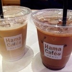 Hama zushi - はまカフェ(＊´v`＊)アイスカフェラテ＆カフェモカ