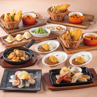 飲み放題付コースがお得♪全3種類のご用意！