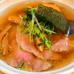 大阪麺哲 - 肉醤油