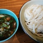 およべ - 鴨肉汁のつけ麺