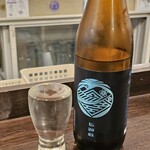 金町製麺 - 日本酒｢長瀞蔵荒走り｣