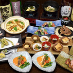 ワンランク上の世界の山ちゃん 山 - 料理写真:季節のコース春