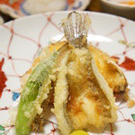 千松しま - ハゼと渡り蟹の甲羅揚げ（2012/11）