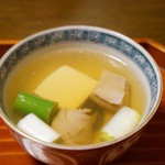千松しま - ねぎまの椀物（2012/11）