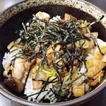 えびす丸 - セットの焼豚丼300円（税込）