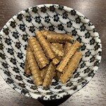 鰻の成瀬 - 骨せんべい
