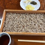 十割手打そばあだち - 板そば　800円