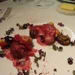 レフェルヴェソンス - 桜肉と鱈の白子。ヤバい