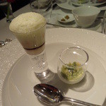 レフェルヴェソンス - あん肝、根セロリ、セロリを2口で～