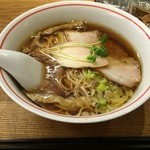 麺尊 RAGE - 軍鶏そば７５０円也　2015/2