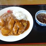 文月食堂 - カツカレー（950円）