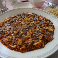 赤坂 四川飯店 - これぞ元祖、陳麻婆豆腐。かなり山椒がきいて辛め