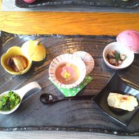 京都牛懐石 稲吉 - 前菜盛り合わせ