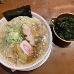 呑喰処 れん - 料理写真:こってりラーメン＋岩海苔