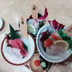 三陸鮮魚與炭燒牛舌 Kakko 盛岡站前店 - お刺身盛り合わせ(２人前)