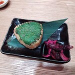 三陸鮮魚與炭燒牛舌 Kakko 盛岡站前店 - 仙台味噌の焼きおにぎり
